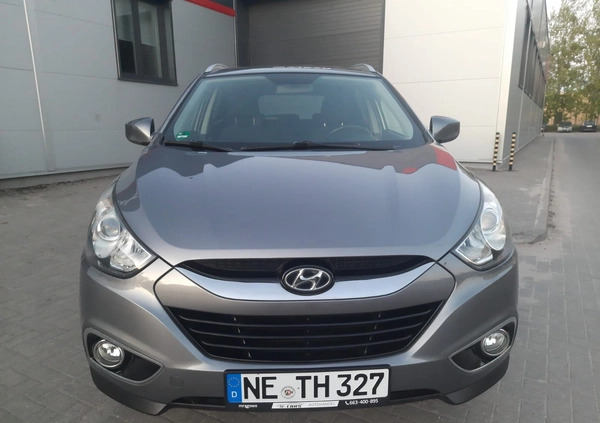 Hyundai Tucson cena 38500 przebieg: 155475, rok produkcji 2012 z Mrągowo małe 301